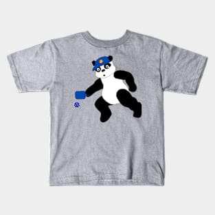 Panda Bear Pickleball Kids T-Shirt